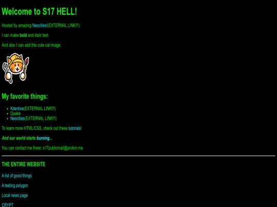 index screenshot