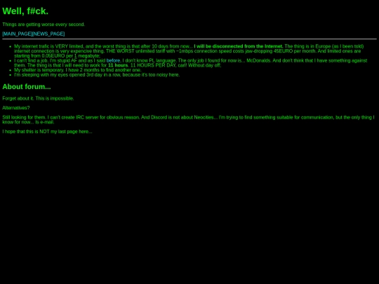 news/disc screenshot