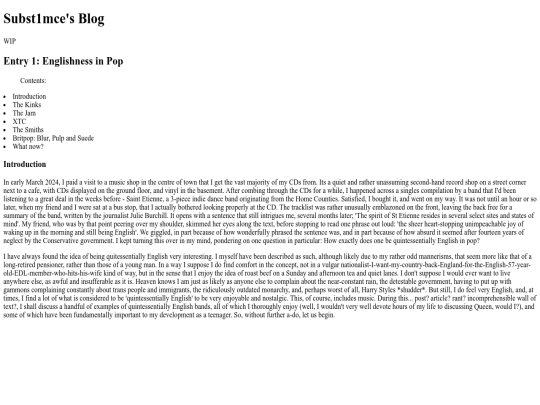 blog screenshot