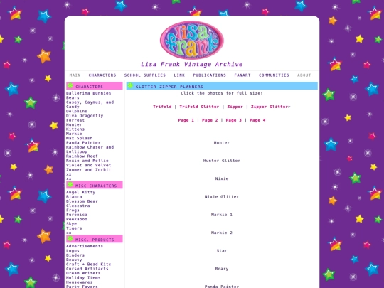plannerszipperglitter screenshot