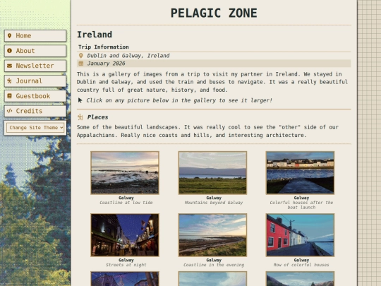 journal/ireland screenshot
