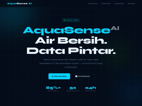aquasense/web screenshot