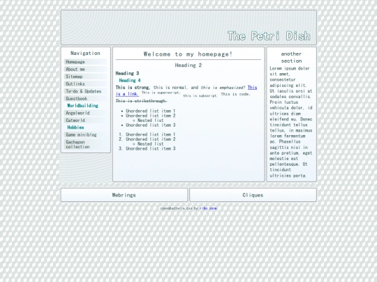 homepage screenshot