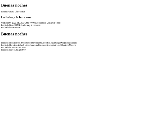 entregaObligatoriaMarcela screenshot