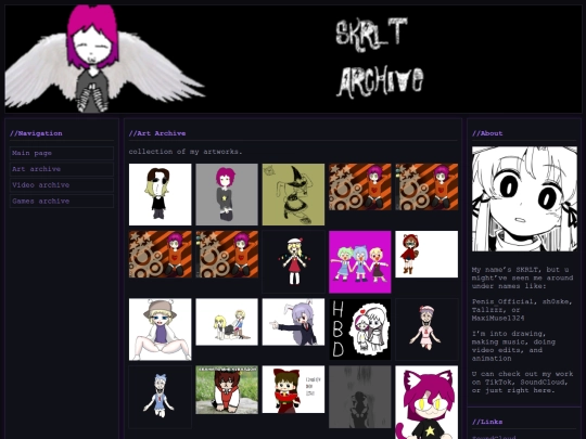 art_archive screenshot