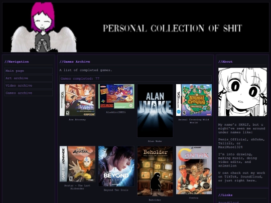 games screenshot