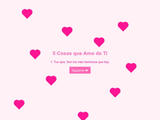 5-cosas-que-amo-de-ti screenshot
