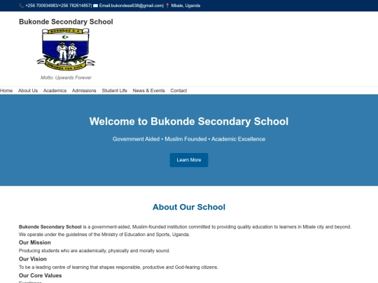 bukondessecondaryschool screenshot