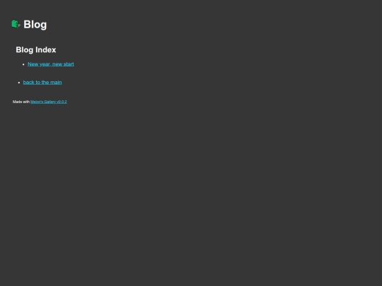 blog screenshot