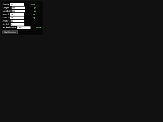 doublependulum screenshot