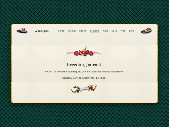 petz/breedingjournal screenshot