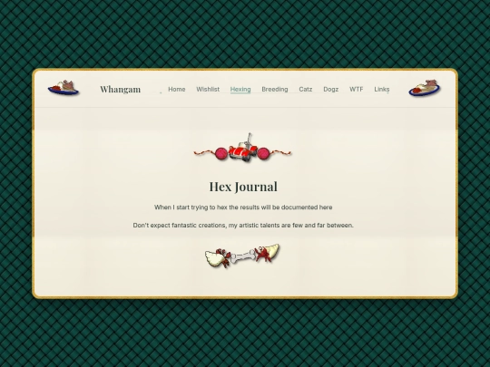 petz/hexjournal screenshot