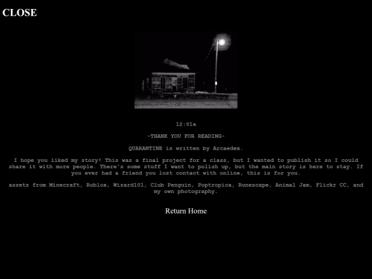 quarantine/page12 screenshot