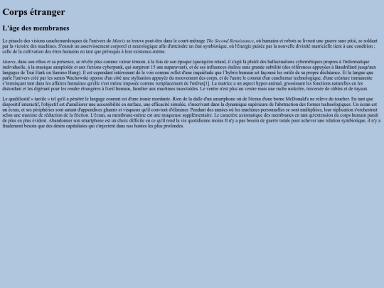 membranes screenshot