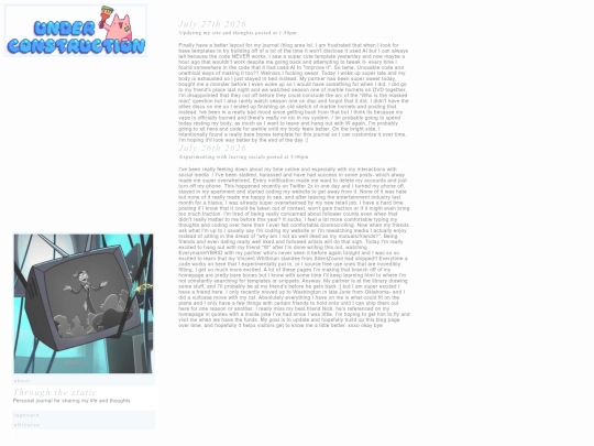 myblog screenshot