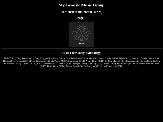 MyFavoriteMusicGroup screenshot