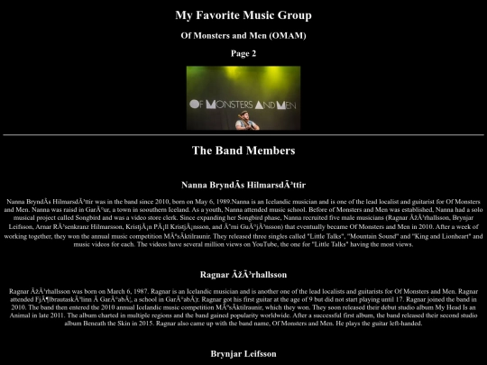 MyFavoriteMusicGroup1 screenshot