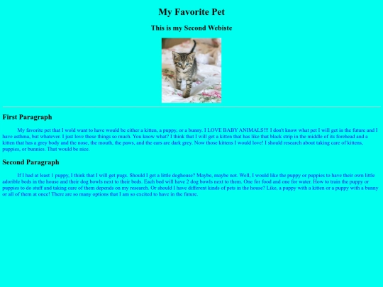 MyFavoritePet screenshot