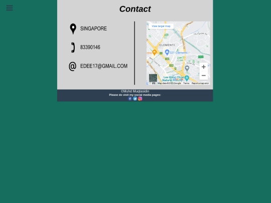 contact screenshot