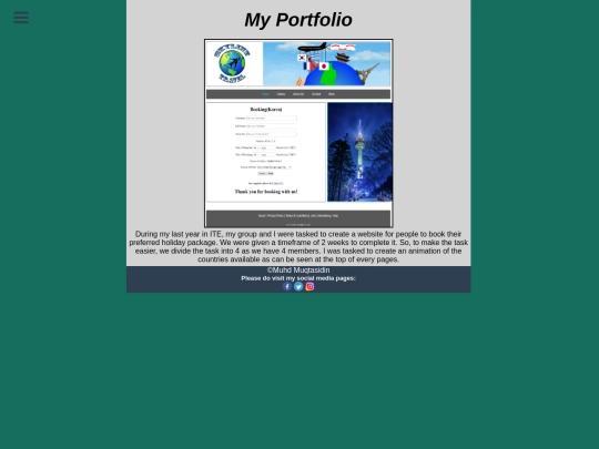 portfolio screenshot