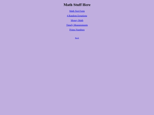 RandomMathStuff screenshot