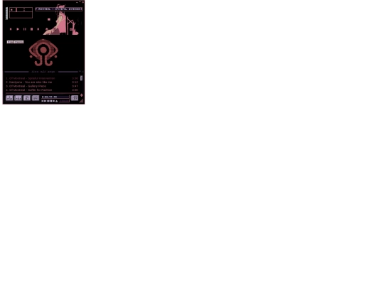 webamp/playlist/meplaylist screenshot