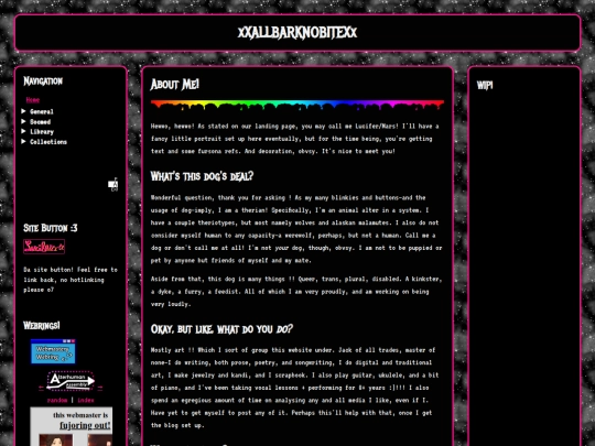 aboutme screenshot
