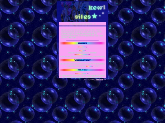 sites screenshot
