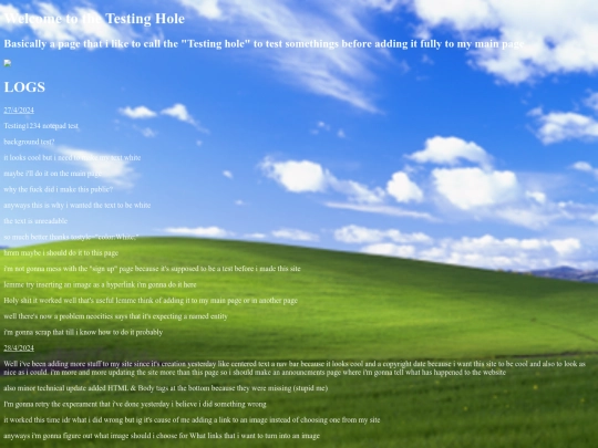 Testing_hole screenshot