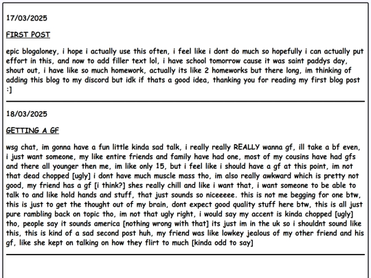 blog screenshot