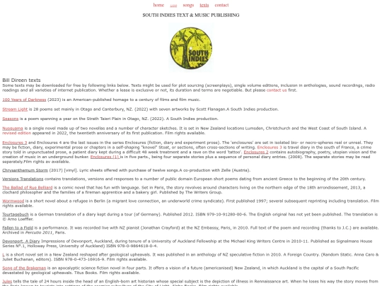 html/texts screenshot