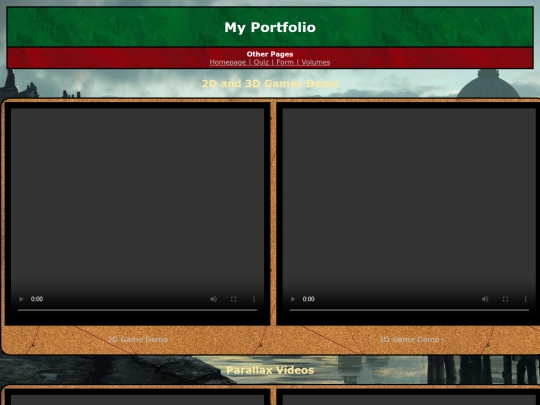 portfolio screenshot