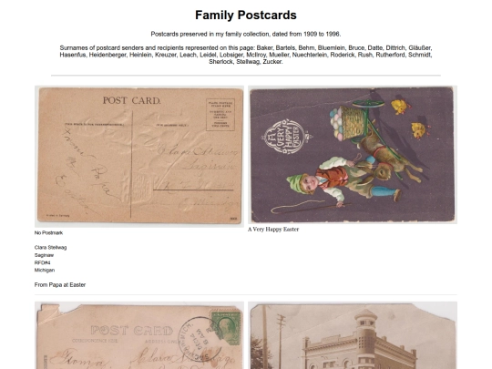 PostcardMuseum/FamilyPostcards screenshot