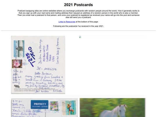 collections/postcards2021 screenshot