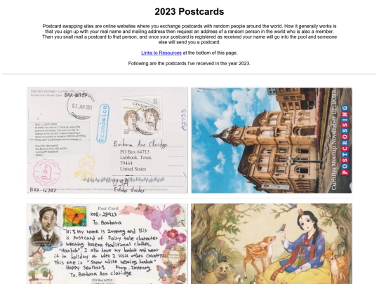 collections/postcards2023 screenshot
