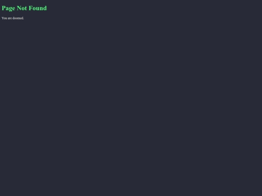 not_found screenshot