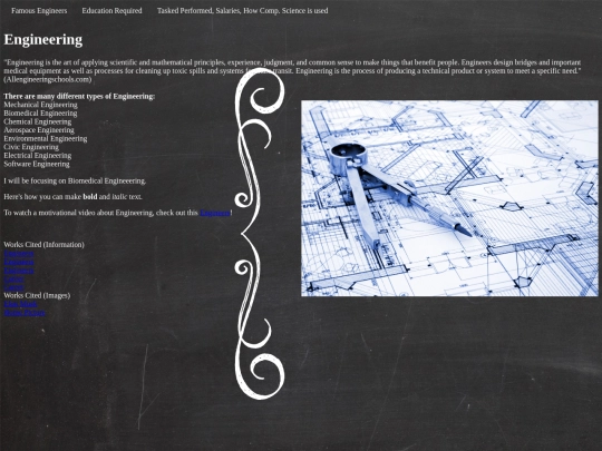 Engineering screenshot