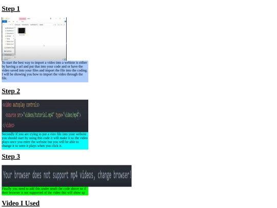 video screenshot