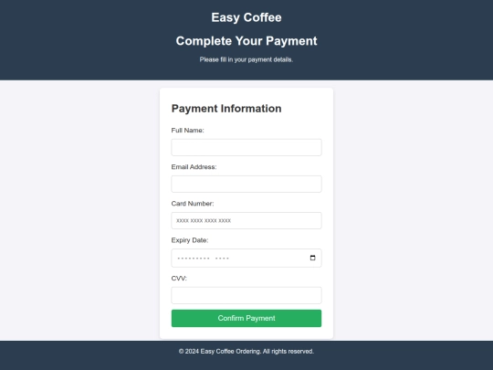 CoffeeMadeEasy/payment screenshot
