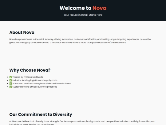 NovaProject/Nova screenshot