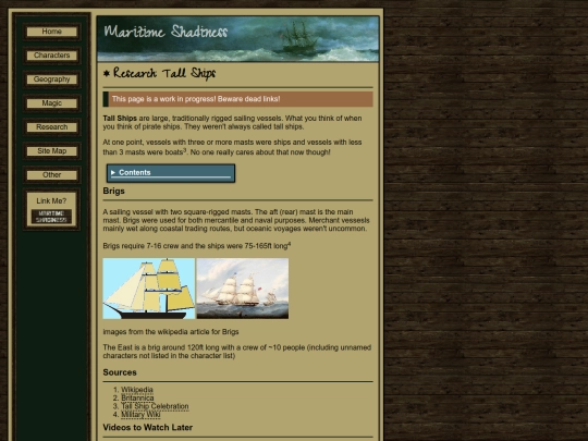 research/tall-ships screenshot