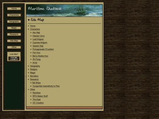 sitemap screenshot