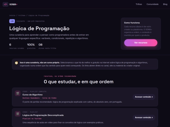 trilha-logica screenshot