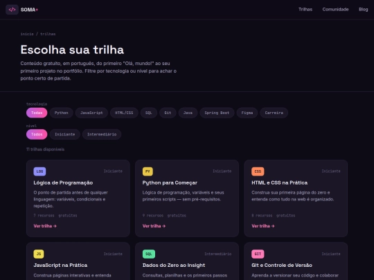 trilhas screenshot