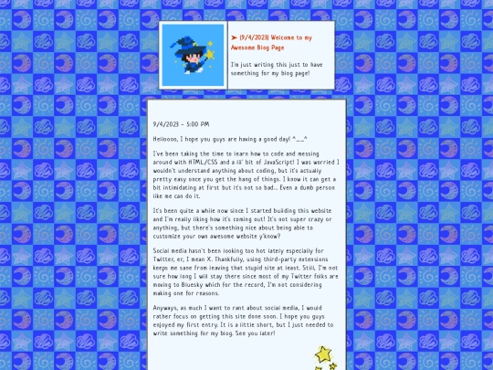 blog/entry1 screenshot