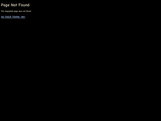 not_found screenshot