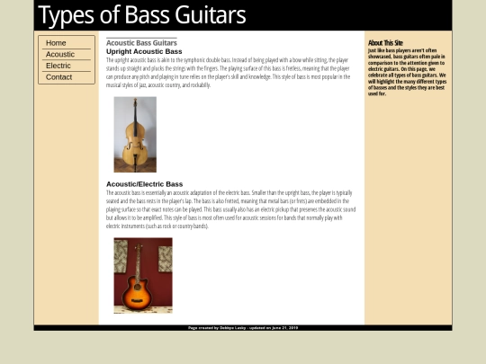 Project6/acoustic screenshot