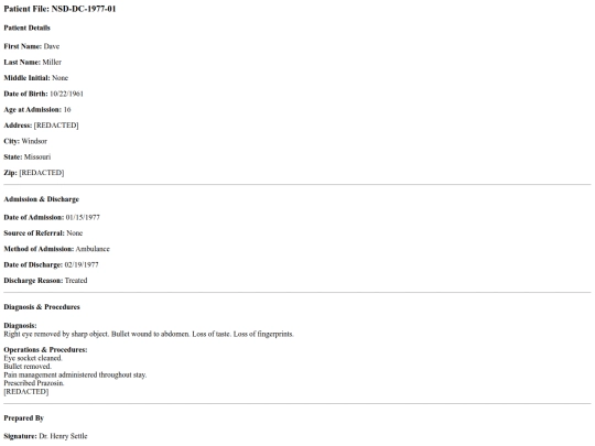 discharge screenshot