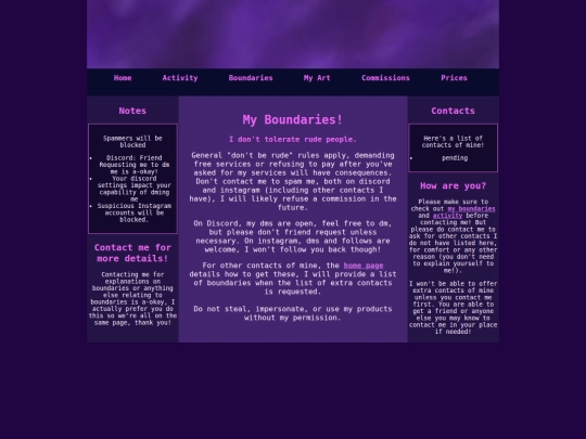boundaries screenshot