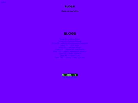 blogs screenshot